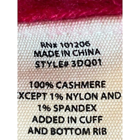 Soft‎ Surroundings Calanthe Cashmere Pullover in Rose Pink Size Petite XL $180 - Picture 11 of 14
